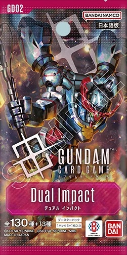 (卡牌)鋼彈卡牌遊戲 補充包 交疊衝擊Dual Impact(日文版)